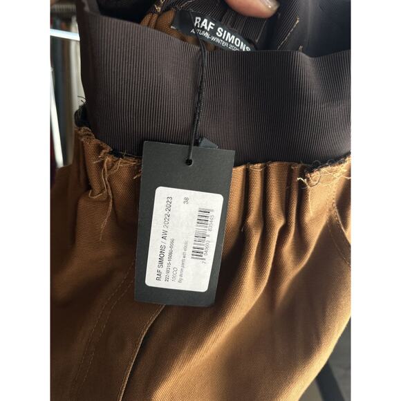 Gathered elastic cinch waist baggy denim - Picture 5 of 7